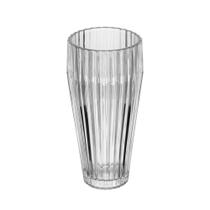 Vaso decorativo 22,5 cm de cristal transparente imperatriz Wolff - 61807