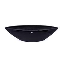 Vaso Decorativo Barca Preto 17X63X17cm