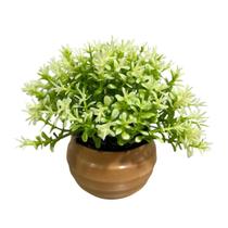 Vaso Decorativo C/ Planta Artificial 10x10cm Vaso Decorativo C/ Planta Artificial 10x10cm