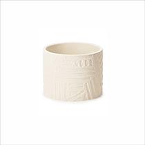 Vaso Decorativo Cachepot em Cimento Decoração Sala Aparador Escritório