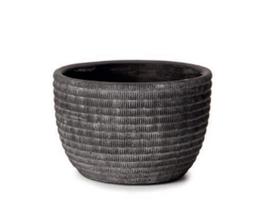 Vaso Decorativo Cachepot em Cimento Estonado Decoração Sala Escritório Vaso Decorativo Cachepot em Cimento Estonado Decoração Sala Escritório