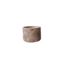 Vaso Decorativo Cachepot Em Cimento Pedra Cinza Pequeno Vaso Decorativo Cachepot Em Cimento Pedra Cinza Pequeno