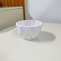 Vaso Decorativo Cachepot Geométrico Pequeno (Sem Plantas)