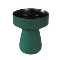 Vaso Decorativo Ceramica Minimalista Verde Decoração Luxo