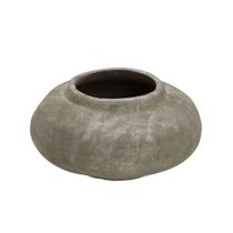 Vaso Decorativo Cerâmica Redondo Enfeite Decoração Sala Casa