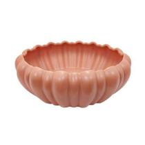 Vaso Decorativo Ceramica Rosê Relevos Classicos Vaso Decorativo Ceramica Rosê Relevos Classicos