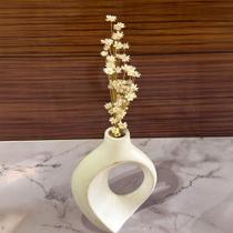 Vaso Decorativo com Flores Sempre Vivas