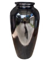 Vaso Decorativo cor preto roma 80cm altura