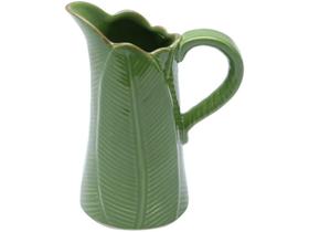 Vaso Decorativo de Cerâmica 23cm Lyor - Banana Leaf