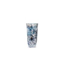 Vaso Decorativo de Cerâmica Pilão Azul Vulcânico 80cm