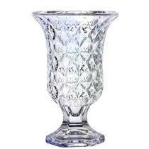 Vaso Decorativo de Cristal Angélica Decorar Presente Enfeite - l'hermitage
