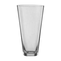 Vaso Decorativo De Cristal Ecológico Cônico 290 Mm Bohemia