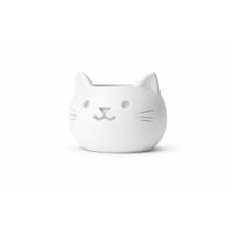 Vaso Decorativo de Gato para Suculentas e Pequenas Plantas -