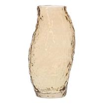 Vaso Decorativo De Mesa Design Orgânico Em Alto Relevo Vidro Luxo