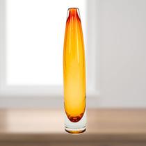Vaso Decorativo de Vidro Estilo Murano Âmbar 40cm OD0211 BTC