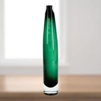 Vaso Decorativo de Vidro Estilo Murano Verde 40cm OD0215 BTC