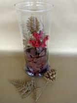 Vaso decorativo de vidro