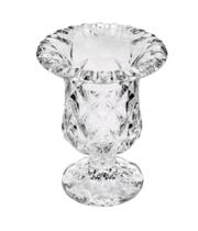 Vaso Decorativo De Vidro Lyor Diamond 14,5cm