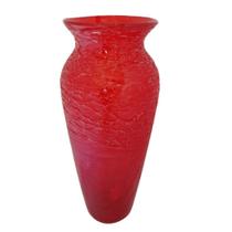 Vaso Decorativo de Vidro Vermelho - BTC