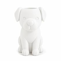 Vaso Decorativo Doguinho em PLA 3D 15cm - Vaso Decorativo Doguinho em PLA 3D 15cm -