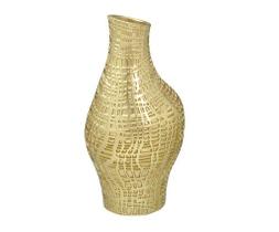Vaso Decorativo Dourado 26cm Espressione