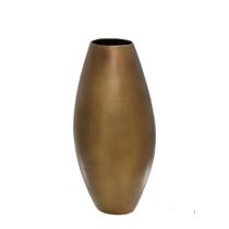 Vaso decorativo em aluminio na cor bronze 36cm Vaso decorativo em aluminio na cor bronze 36cm