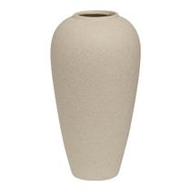 Vaso Decorativo Em Cerâmica Bege Design Rústico Vaso Decorativo Em Cerâmica Bege Design Rústico