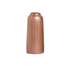 Vaso Decorativo em Cerâmica Home Modelo Waves M Rose Gold