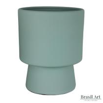 Vaso Decorativo em Cerâmica Verde Menta