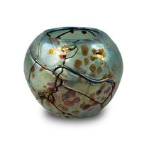 Vaso Decorativo em Cristal Prateado - 17x19x19cm - Elegância Intemporal em Vasos de Luxo - Design Exclusivo! - Prime Home Decor