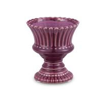 Vaso Decorativo em Formato de Taça Vinho Bordô