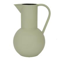 Vaso decorativo em metal cor verde 30,5cm Vaso decorativo em metal cor verde 30,5cm