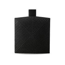 VASO DECORATIVO EM RESINA TEXTURIZADO PRETO 41,5cm