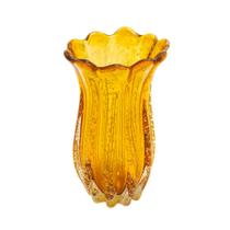 Vaso decorativo em Vidro 26cm - Âmbar - 24571 - 5