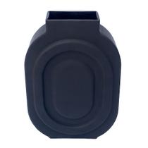 Vaso Decorativo em Vidro Retangular 25cm