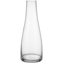 VASO DECORATIVO ENFEITE 33x12x12cm VIDRO TRANSPARENTE