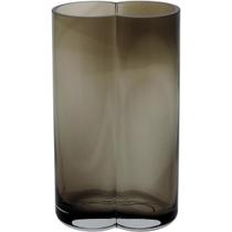 VASO DECORATIVO ENFEITE CASA 22x12x8cm VIDRO ÂMBAR