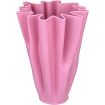 VASO DECORATIVO ENFEITE CASA 3D HOME&CO CERÂMICA 25x18x18cm ROSA