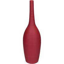 VASO DECORATIVO ENFEITE CASA APARADOR GARRAFA HOME&CO CERÂMICA 42x12x12cm TERRACOTA VASO DECORATIVO ENFEITE CASA APARADOR GARRAFA HOME&CO CERÂMICA 42x12x12cm TERRACOTA