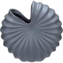 Vaso Decorativo Enfeite Casa Aparador Home&co Cerâmica 24x24x9cm Cinza Vaso Decorativo Enfeite Casa Aparador Home&co Cerâmica 24x24x9cm Cinza