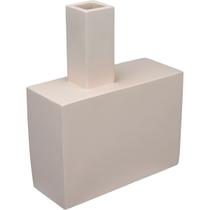 VASO DECORATIVO ENFEITE CASA CAIXA HOME&CO RESINA 20x17x7cm ROSA