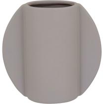 Vaso Decorativo Enfeite Casa Cerâmica 17x17x17cm Branco