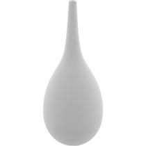 Vaso Decorativo Enfeite Casa Cerâmica 38x38x38cm Branco