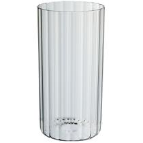 VASO DECORATIVO ENFEITE CASA CILINDRO HOME&CO BOROSSILICATO 20x10x10cm TRANSPARENTE