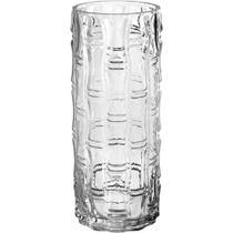 VASO DECORATIVO ENFEITE CASA CILINDRO HOME&CO VIDRO 35x15x15cm TRANSPARENTE