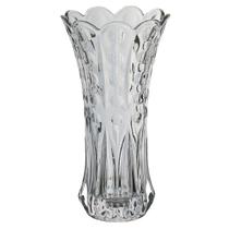 VASO DECORATIVO ENFEITE CASA FLOREIRO HOME&CO VIDRO 25x13x13cm TRANSPARENTE