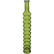 VASO DECORATIVO ENFEITE CASA FLOREIRO HOME&CO VIDRO 30x6x6cm VERDE