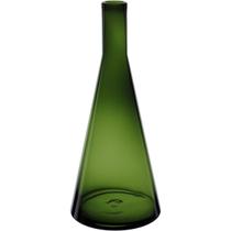 VASO DECORATIVO ENFEITE CASA GARRAFA HOME&CO VIDRO 41x16x16cm VERDE