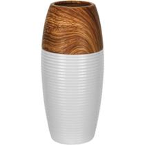 Vaso Decorativo Enfeite Casa Home&co Cerâmica 20x15cm Marrom Vaso Decorativo Enfeite Casa Home&co Cerâmica 20x15cm Marrom