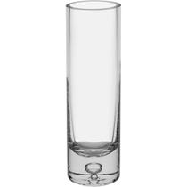 Vaso Decorativo Enfeite Casa Plain Vidro 19x6x6cm Transparente